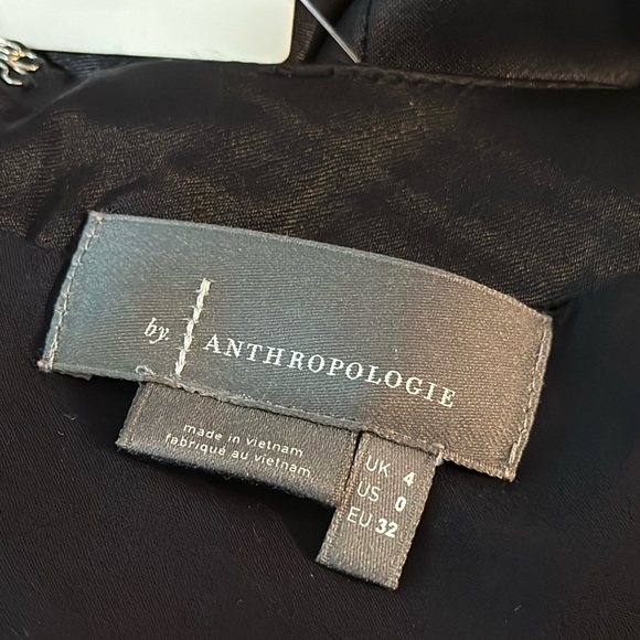 Anthropologie ruffled satin mini dress - Picture 9 of 10